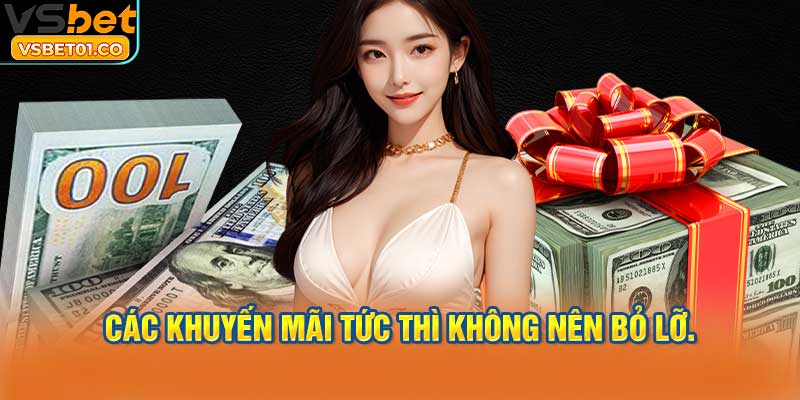 Nhận thông báo các khuyến mãi tức thì không nên bỏ lỡ.