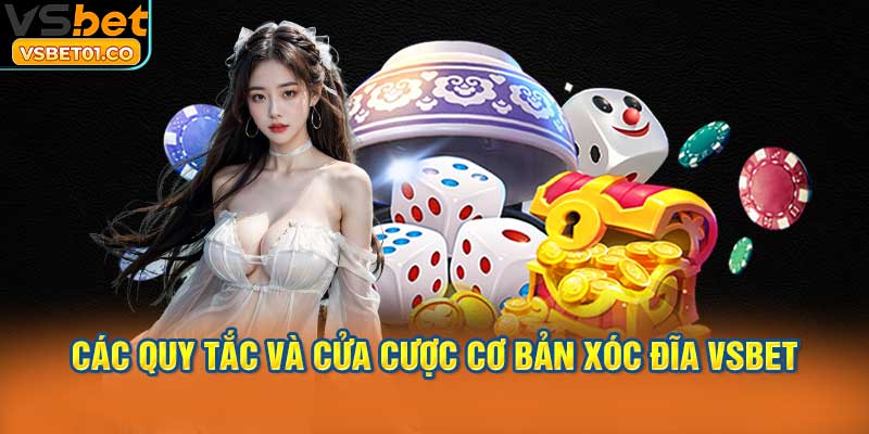 Các quy tắc và cửa cược cơ bản Xóc Đĩa VSBet